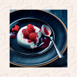 Panna cotta rondjes