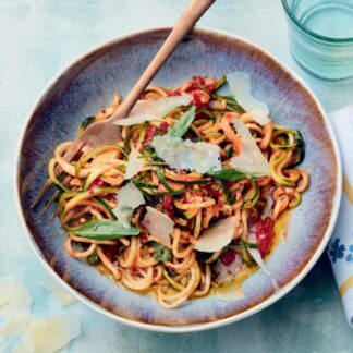 Courgette met Napolitaanse Saus