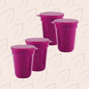 Aloha beker met deksel set